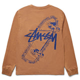 Stussy T-Shirts SKATE POSSE PIG. DYED LS TEE