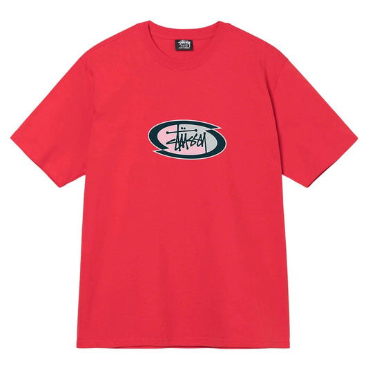 Stussy T-Shirts SPLIT OVAL TEE