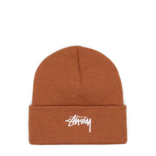 Stüssy Headwear RUST / O/S STOCK CUFF BEANIE