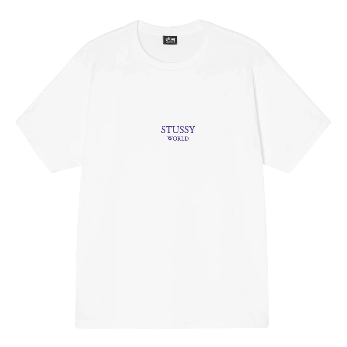 Stüssy T-Shirts STUSSY WORLD TEE WHITE