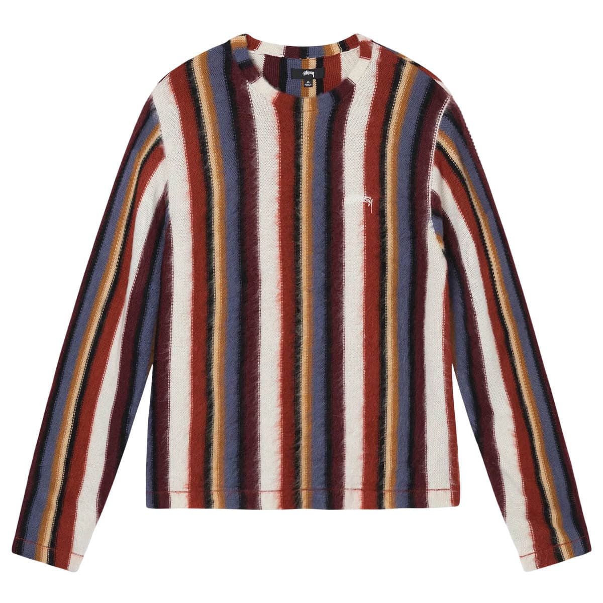 Stüssy Knitwear VERTICAL STRIPED KNIT CREW