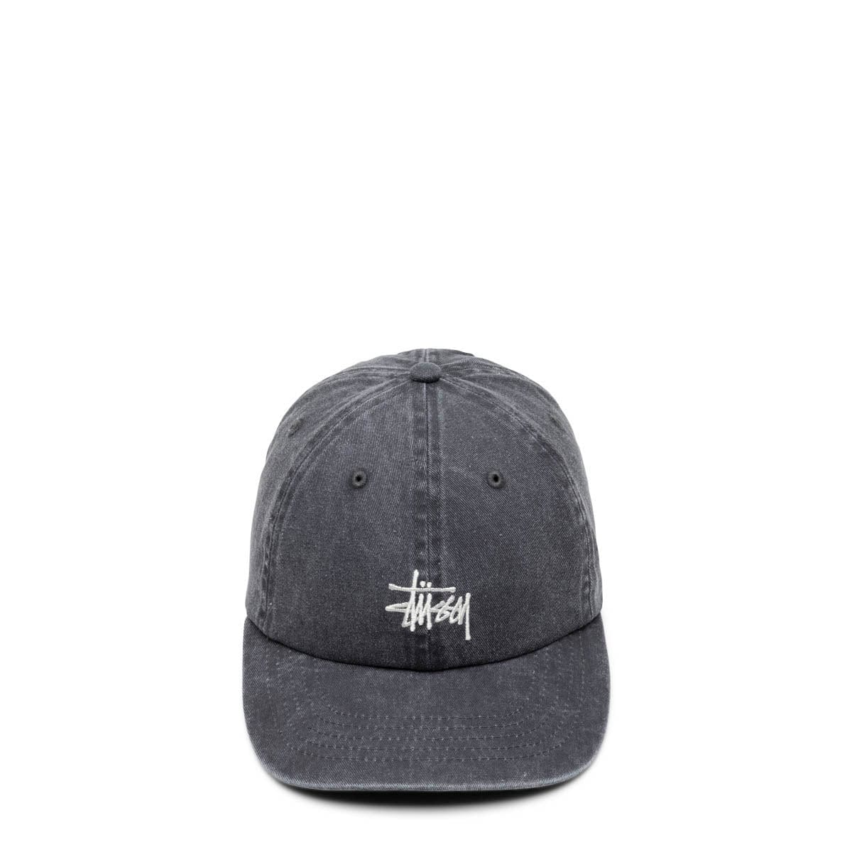 Stüssy Headwear CHARCOAL / O/S WASHED STOCK LOW PRO CAP