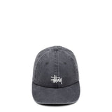 Stüssy Headwear CHARCOAL / O/S WASHED STOCK LOW PRO CAP