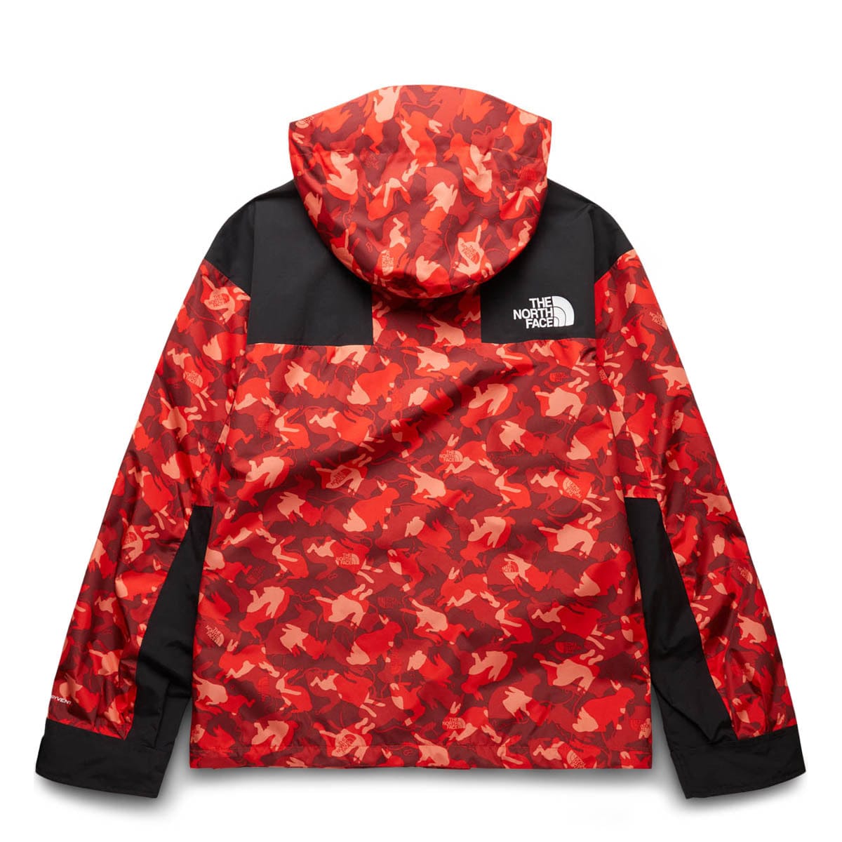 86 RETRO MOUNTAIN JACKET FIERY RED YEAR OF THE RABBIT PRINT | Bodega