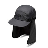 The North Face headwear ASPHALT GREY/TNF BLACK / O/S FLYWEIGHT SUNSHIELD 5 PANEL