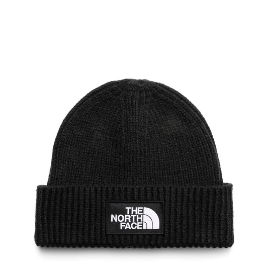 The North Face Headwear TNF BLACK / O/S TNF LOGO BOX CUFFED BEANIE