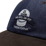 Load image into Gallery viewer, thisisneverthat headwear BLUE / O/S DENIM &amp; SUEDE CAP (LO PRO)
