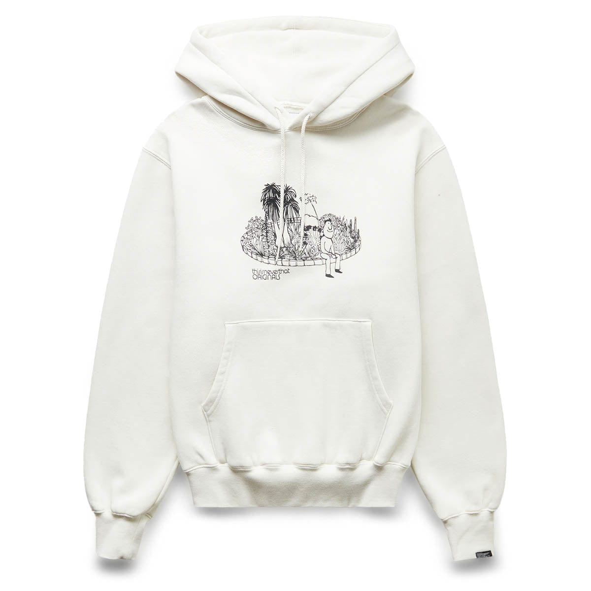 thisisneverthat GARDEN HOODIE NATURAL