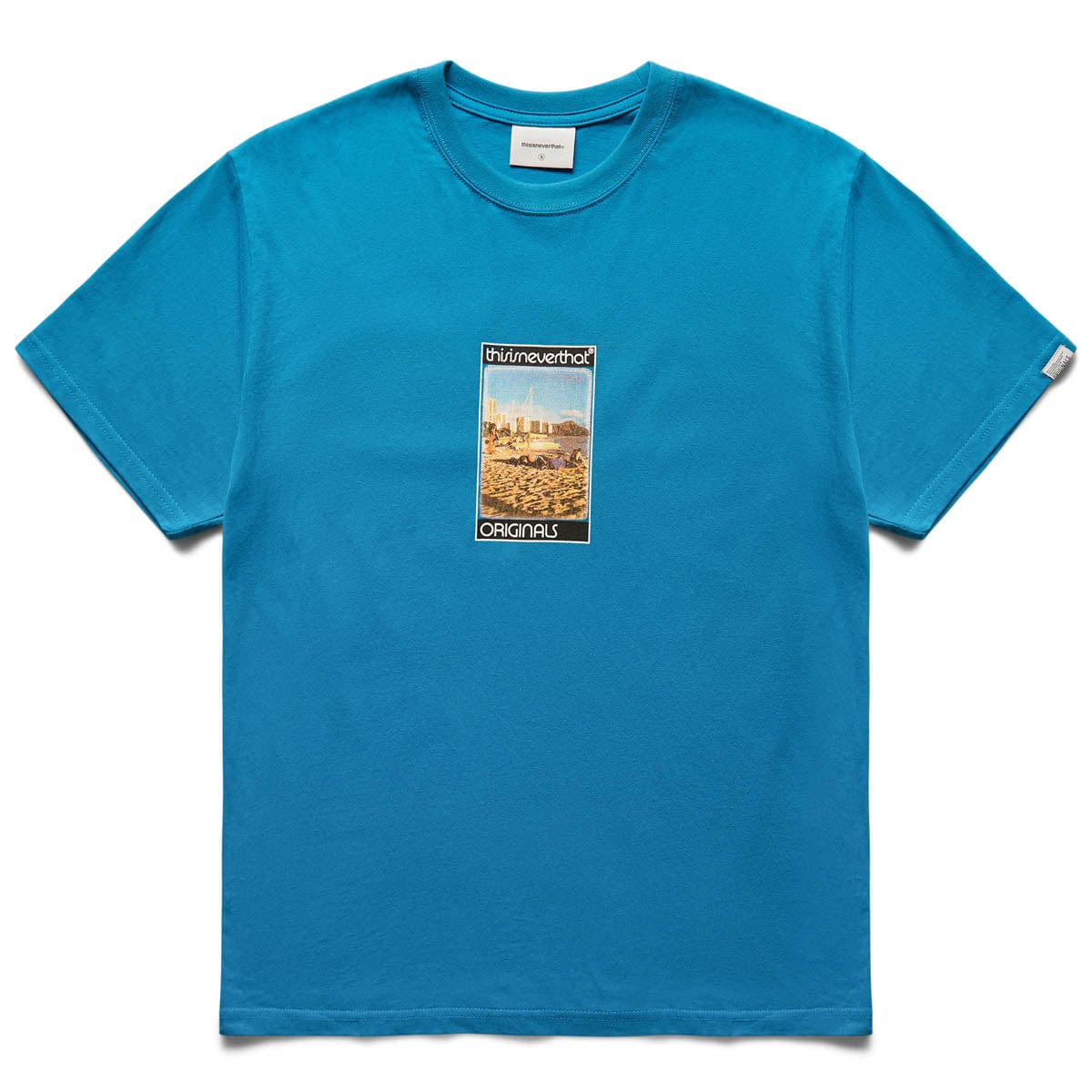 SEASIDE TEE DEEP BLUE | Bodega