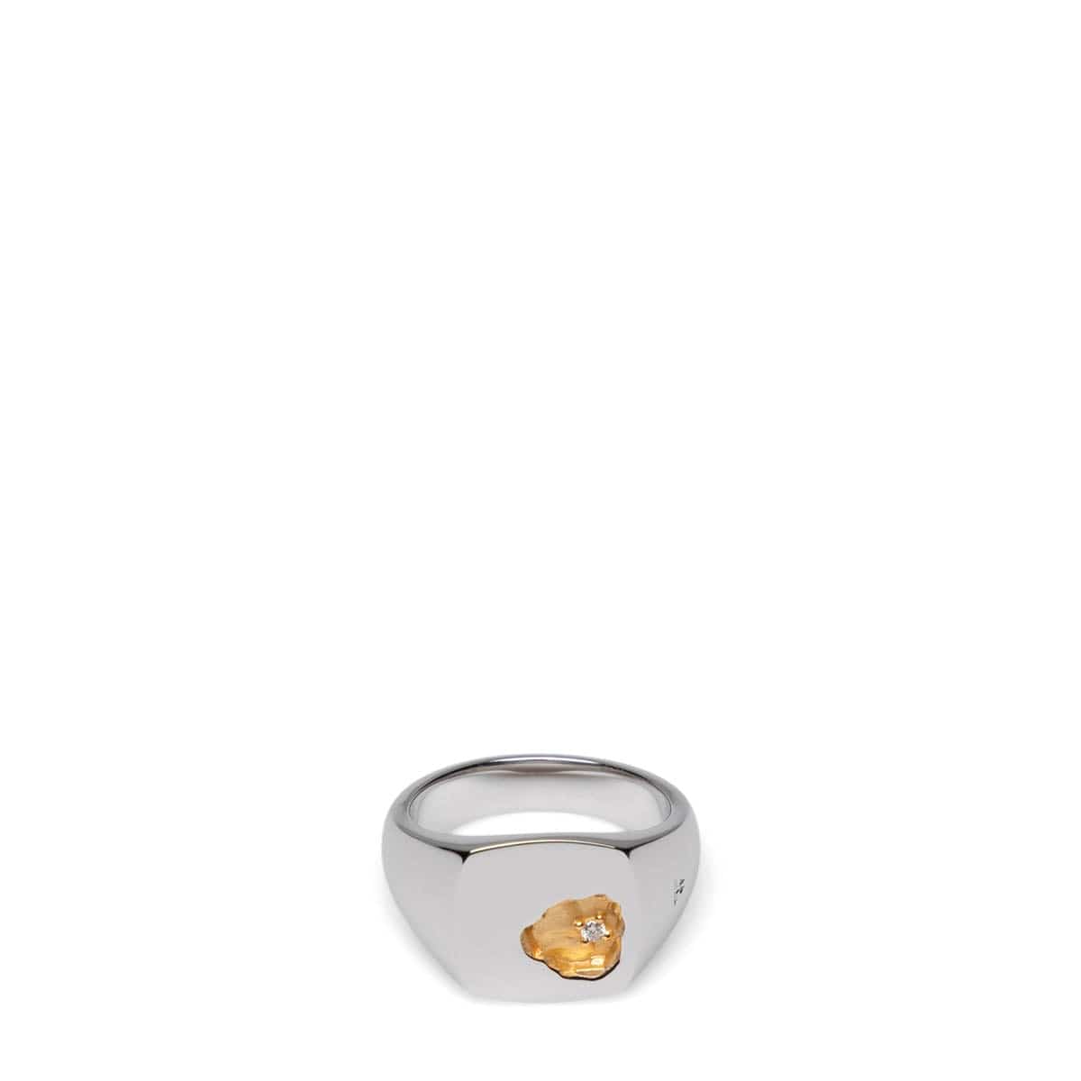 Tom Wood Jewelry MINED RING SMALL DIAMOND