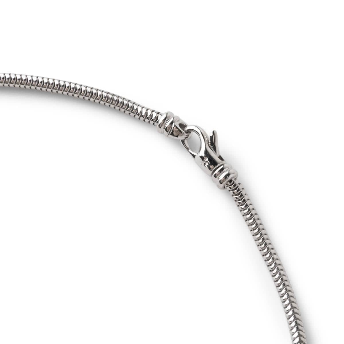 Tom Wood Jewelry 925 STERLING SILVER / 18 IN. SNAKE CHAIN