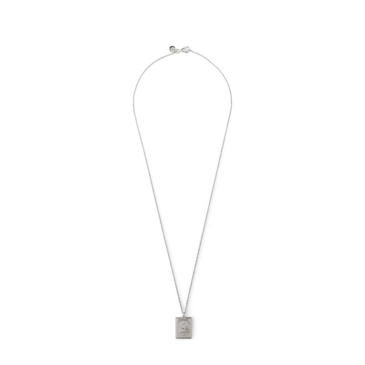 Tom Wood Jewelry 925 STERLING SILVER / O/S TAROT STRENGTH PENDANT NECKLACE