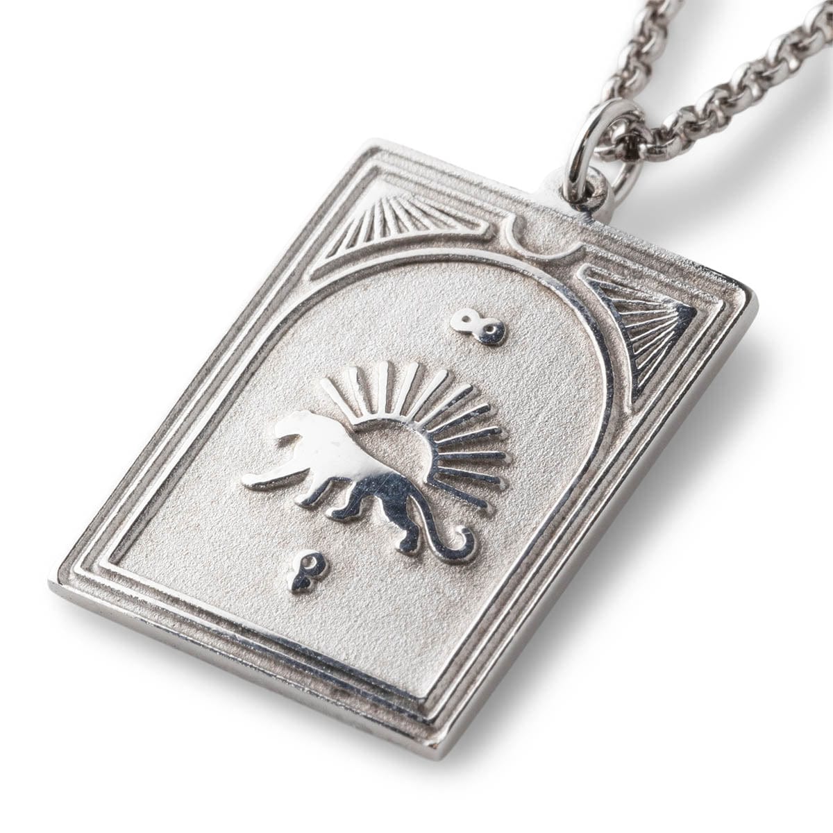 TAROT STRENGTH PENDANT NECKLACE STERLING SILVER | AmaflightschoolShops