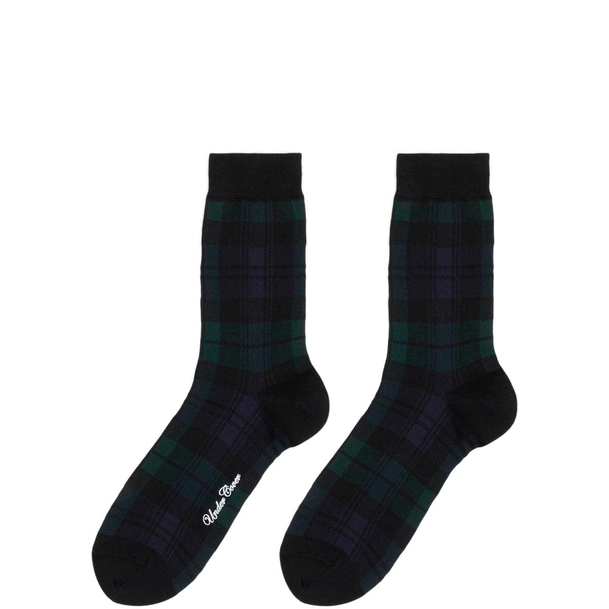 Undercover Socks GREEN CHECK / O/S UC1B4L02 SOCKS