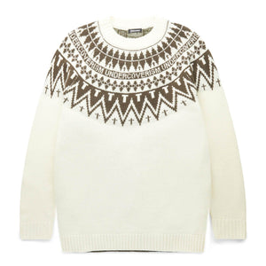 Undercoverism nordic-jacquard Knit Jumper - White