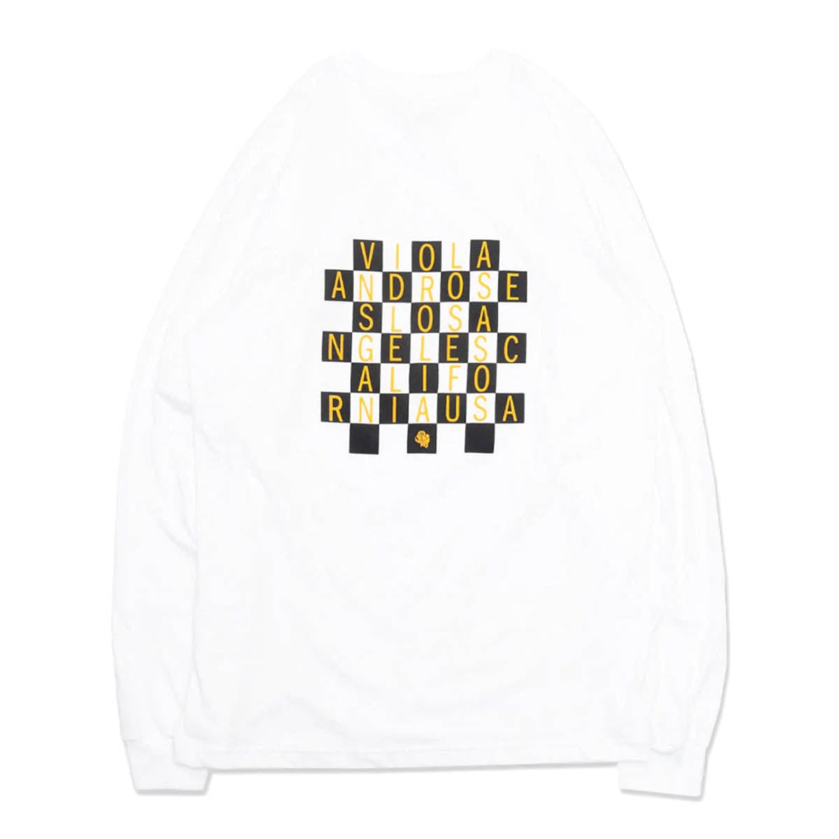 Viola and Roses T-Shirts CHECKERS FLAGS