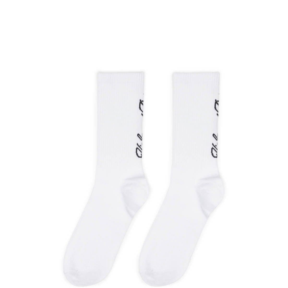 Viola and Roses Socks WHITE / O/S LETTER SOCKS