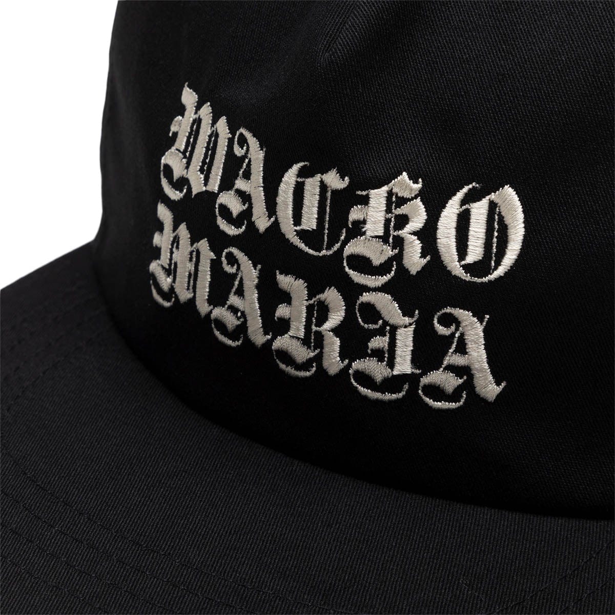 Wacko Maria Headwear BLACK / O/S 6 PANEL CAP ( TYPE-2 )