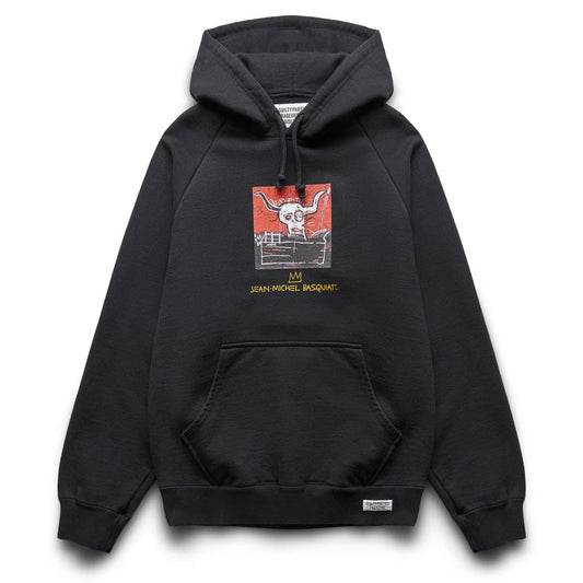 Wacko Maria Hoodies & Sweatshirts BASQUIAT / WASHED HEAVY WEIGHT PULLOVER HOOD