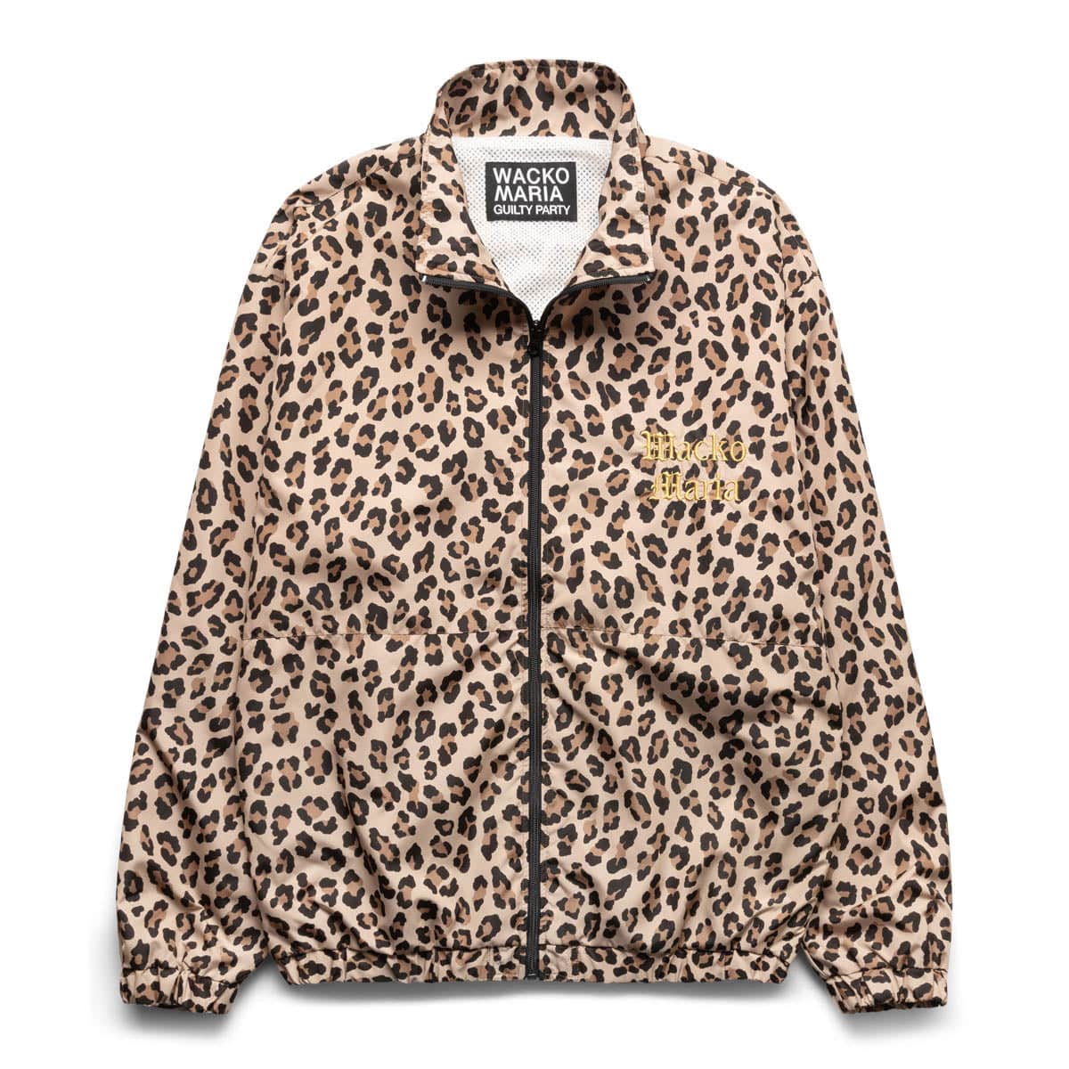 LEOPARD TRACK JACKET BEIGE | Bodega