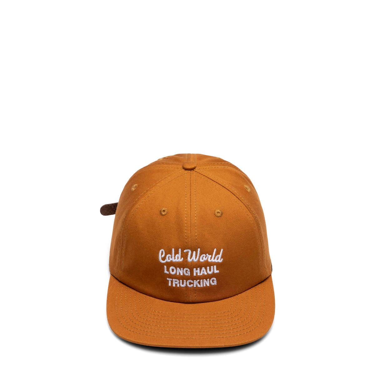 Cold World Frozen Goods Headwear SADDLE BROWN / O/S LONG HAUL TRUCKING HAT Saddle Brown
