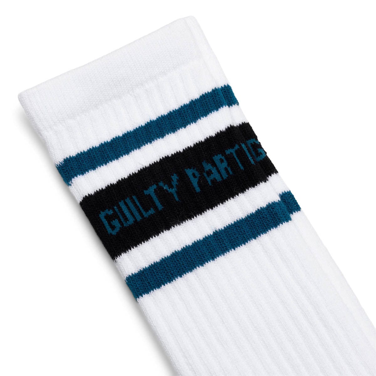 Wacko Maria Socks WHITE/BLUE / O/S SKATER SOCKS ( TYPE-2 ) White/Blue