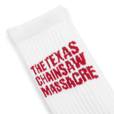Wacko Maria Socks WHITE/RED / O/S THE TEXAS CHAINSAW MASSACRE / SKATER SOCKS