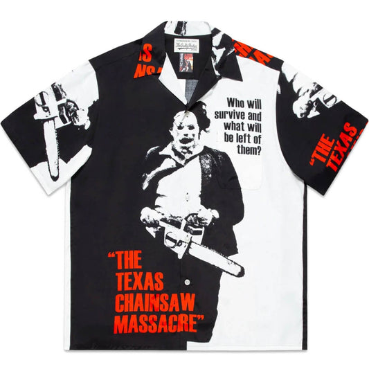 Wacko Maria Shirts THE TEXAS CHAINSAW MASSACRE / S/S HAWAIIAN SHIRT (TYPE-1)