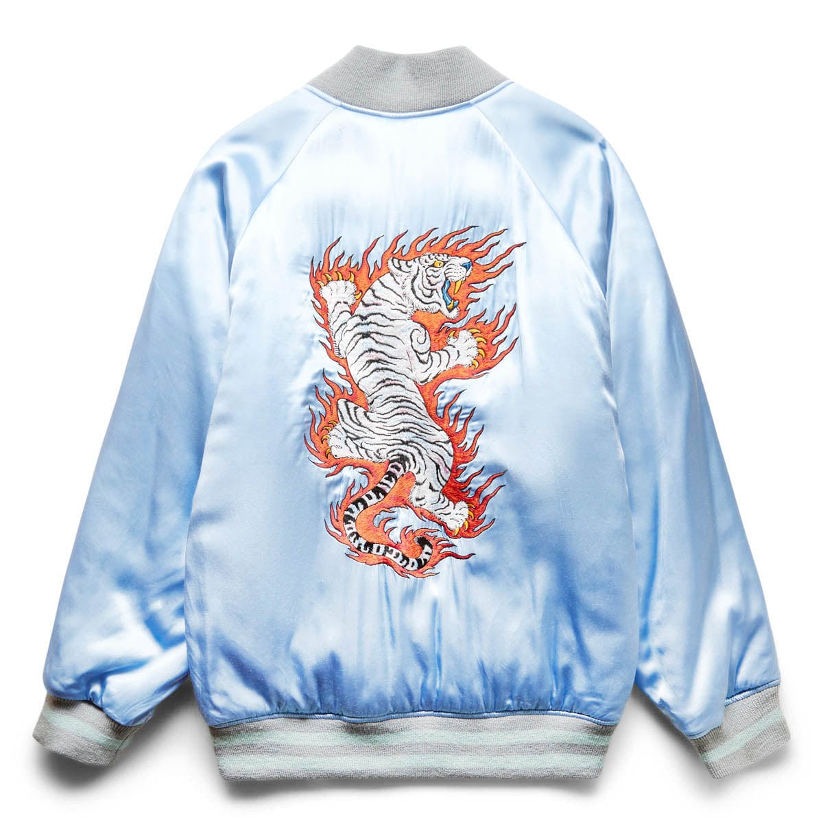 TIM LEHI / REVERSIBLE SKA JACKET BLUE-SILVER | Bodega