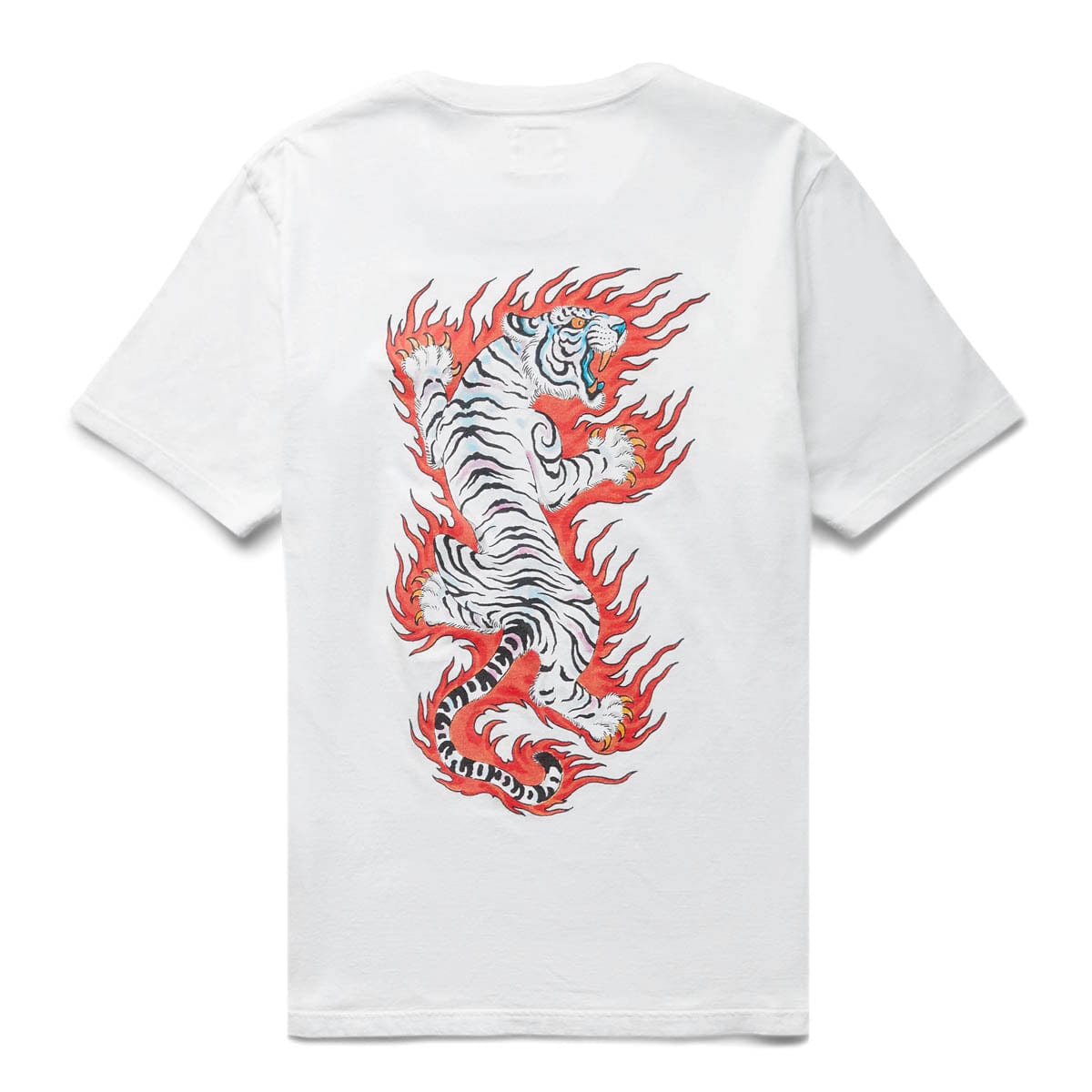 TIM LEHI / STANDARD CREW NECK T | Print SHIRT WHITE - GmarShops