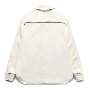 1 ) WHITE | WOLF'S HEAD / WESTERN SHIRT L/S ( TYPE