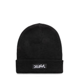 X-Girl Headwear BLACK / O/S BOX LOGO KNIT CAP