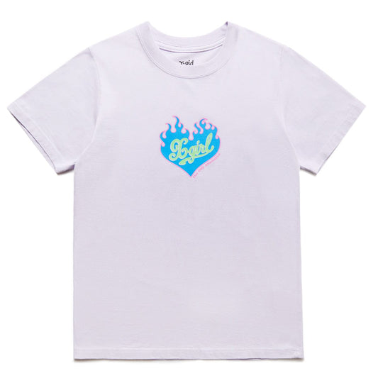 X-Girl Womens BURNING HEART S/S COMPACT TEE