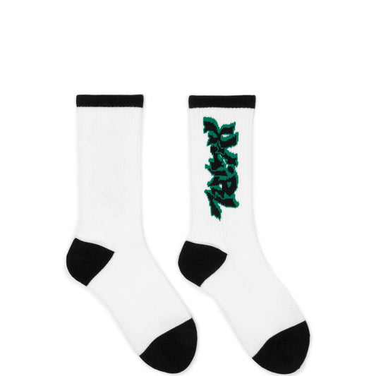 X-Girl Socks WHITE / O/S GRAFFITI RIB SOCKS