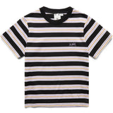 X-Girl T-Shirts STRIPED S/S BABY TEE