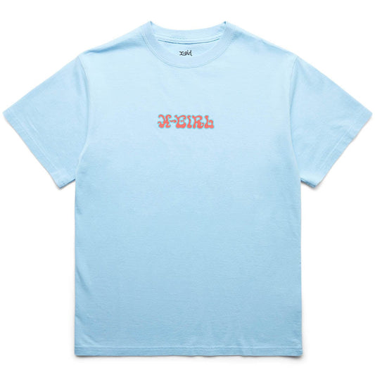 X-Girl T-Shirts WRIGGLING LOGO S/S TEE